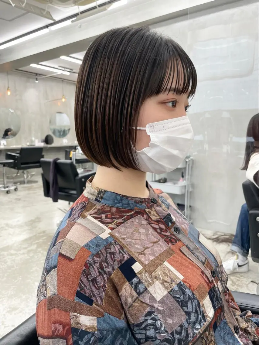 ショート カラー 華 /ショート/ボブのヘアスタイル