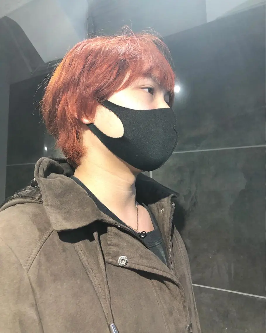 カラー ヘアアレンジ メンズ ヘアカラー メンズ特化✂️栗原 侑也のヘアスタイル