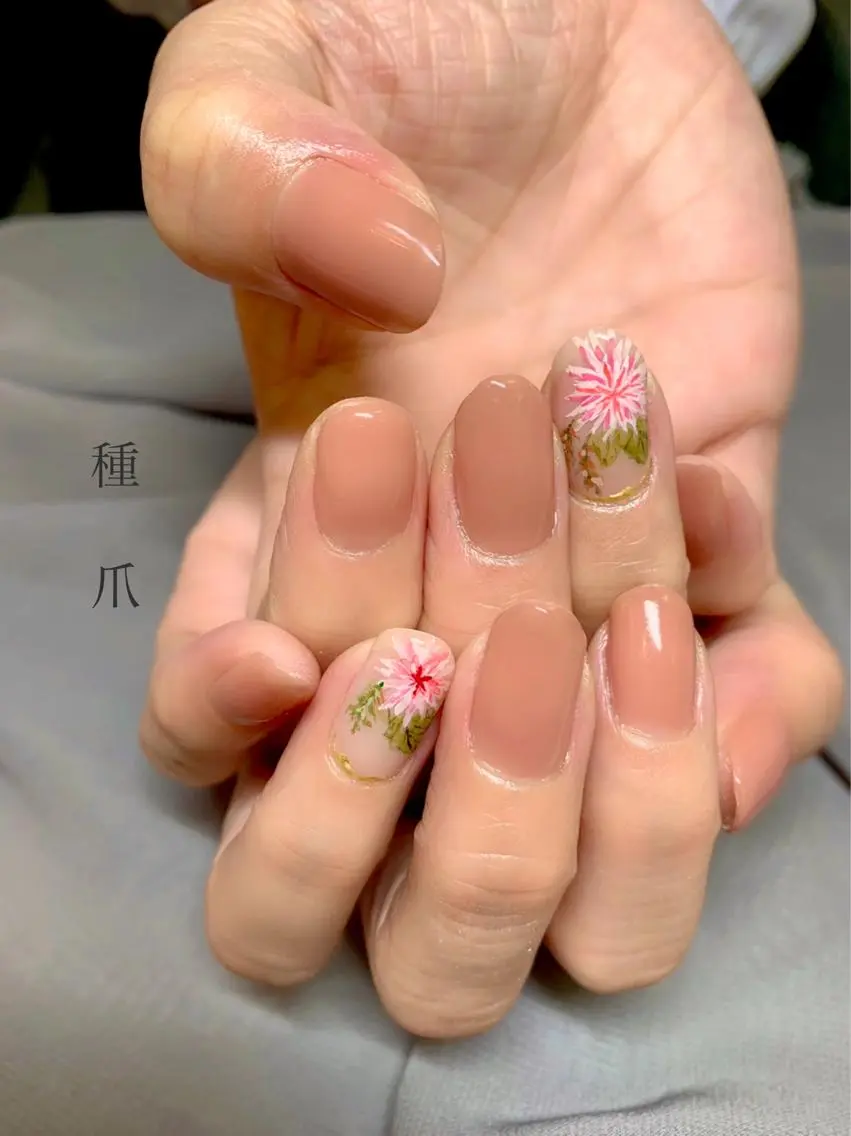 ネイル 種爪 たねつめのネイルデザイン