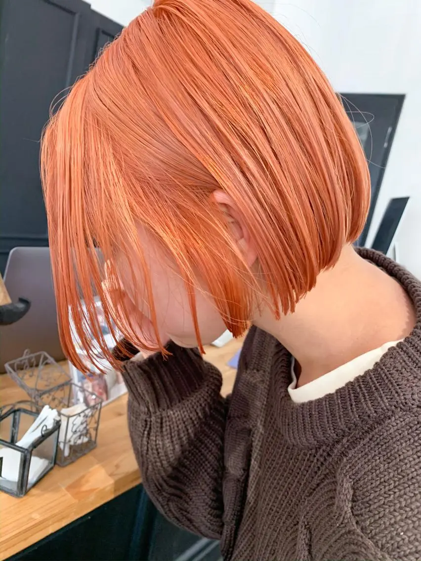 ショート カラー ブリーチ ケアブリーチ ハイトーンカラー ピンクカラー ボブ topstylist fukudaのその他イメージ