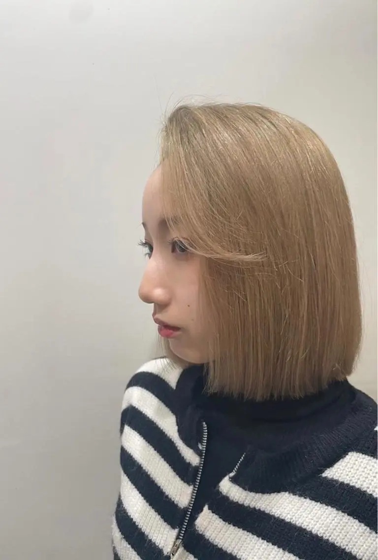 ミディアム ら んのヘアスタイル