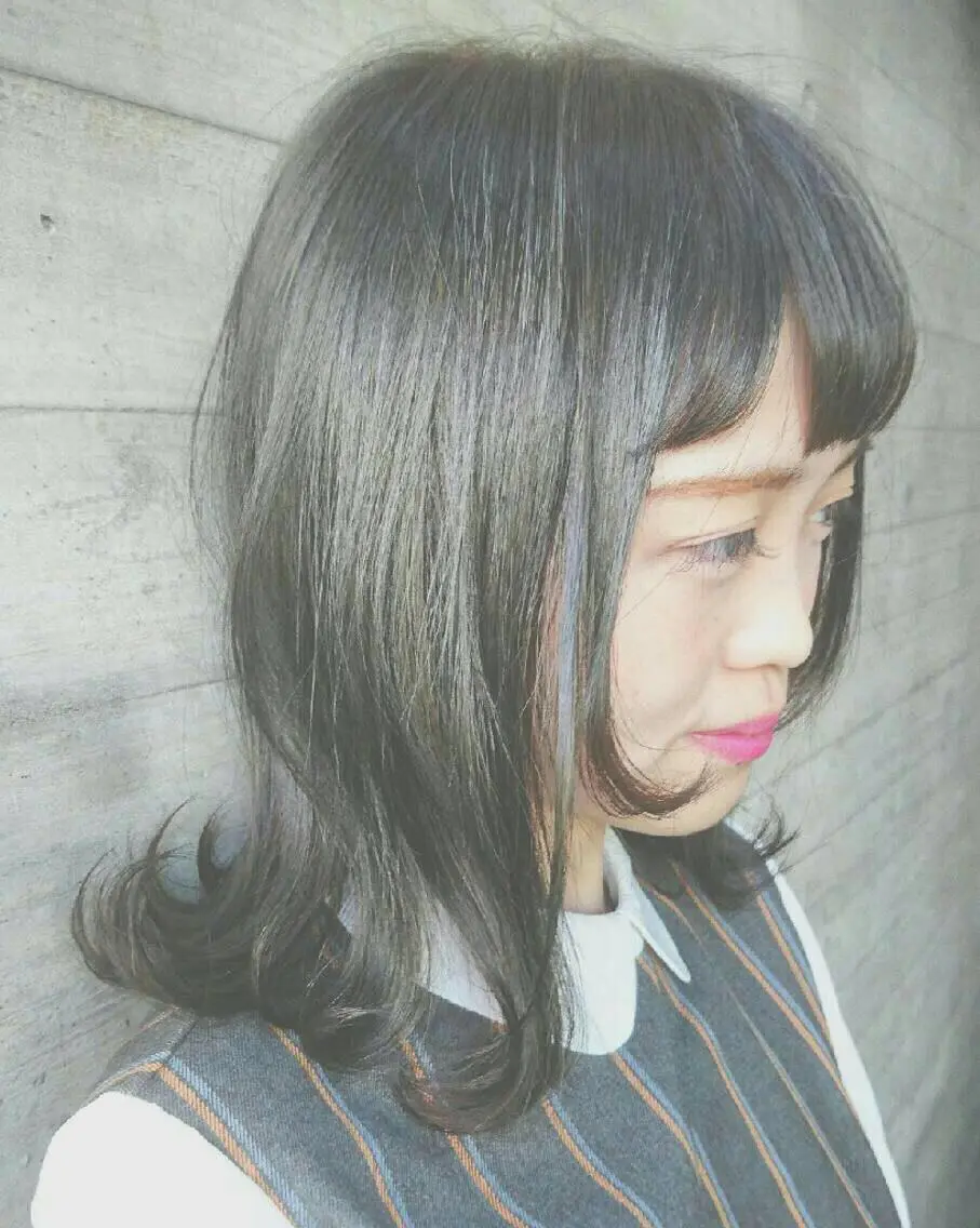 ミディアム カラー EARTH検見川浜 鈴木学のヘアスタイル