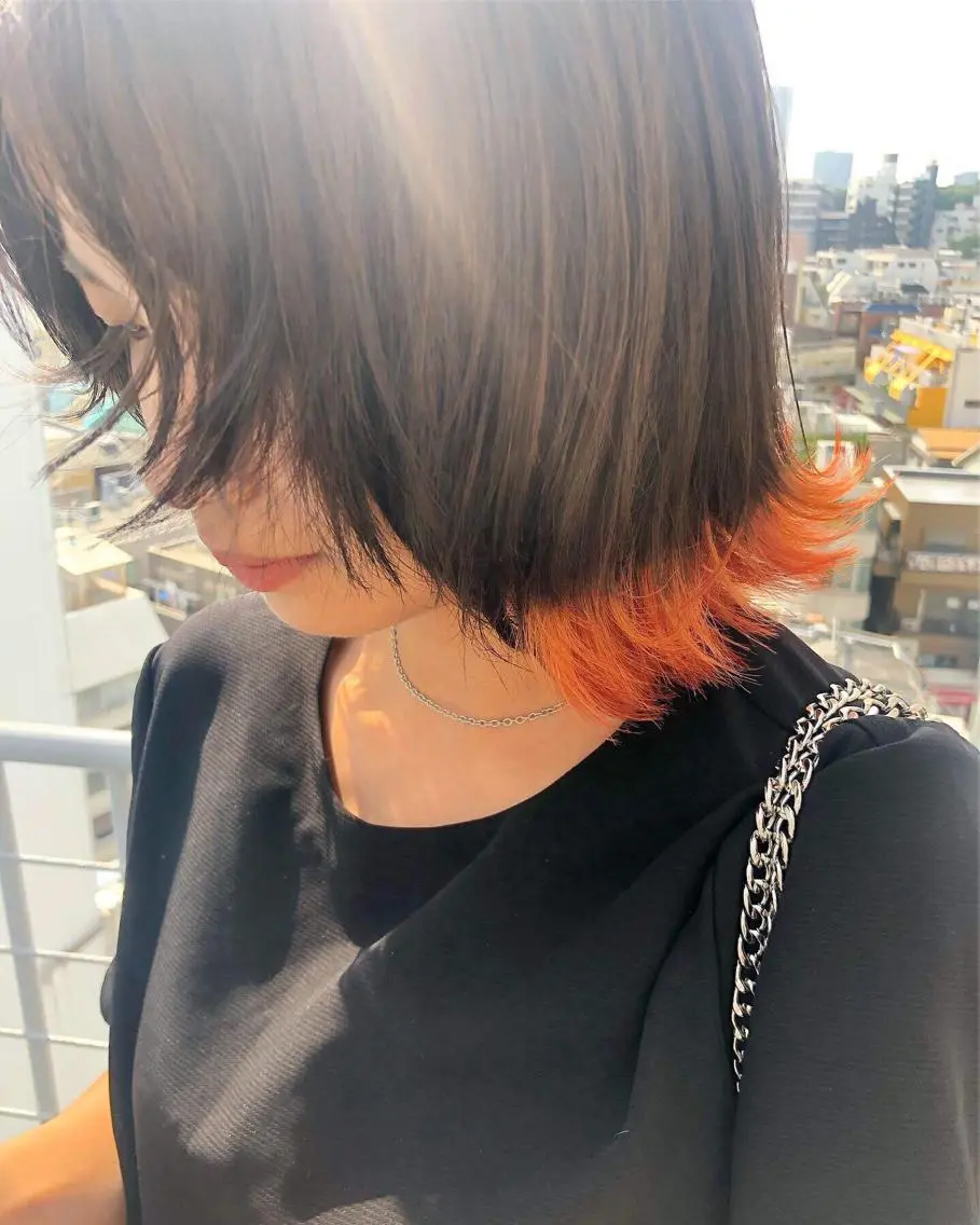 ショート カラー ヘアアレンジ 【池袋/スパイキー ショート】ⓝⓘⓜⓤのヘアスタイル