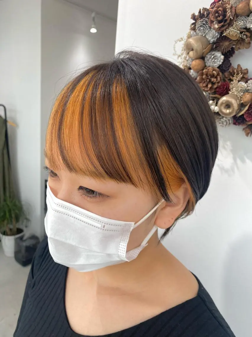 ショート hair salonのヘアスタイル