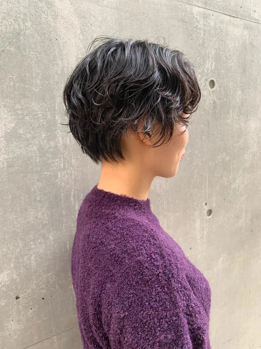 ショート 坪井 彰吾のヘアスタイル