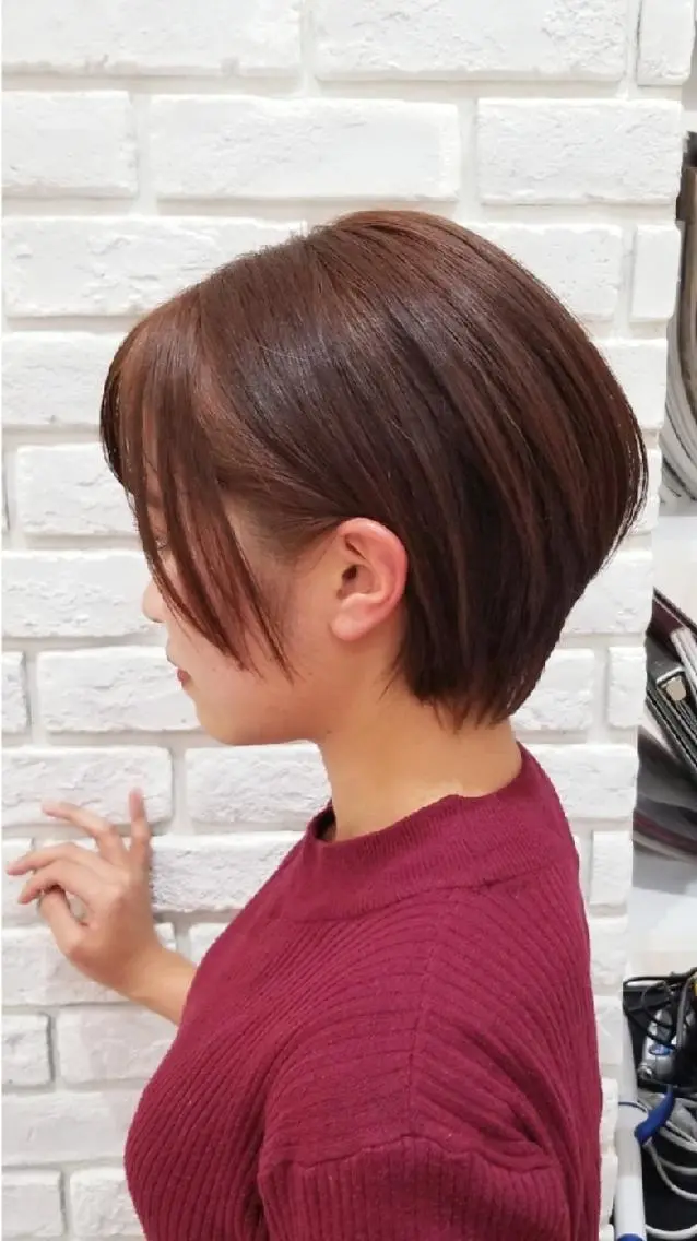 ショート ショートヘア カット レイヤー×艶髪特化 代表　西村功平のヘアスタイル