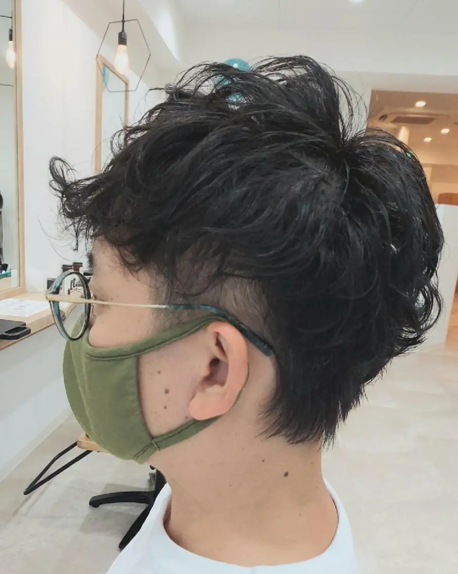 ショート パーマ パーマ 大橋 弘一のヘアスタイル