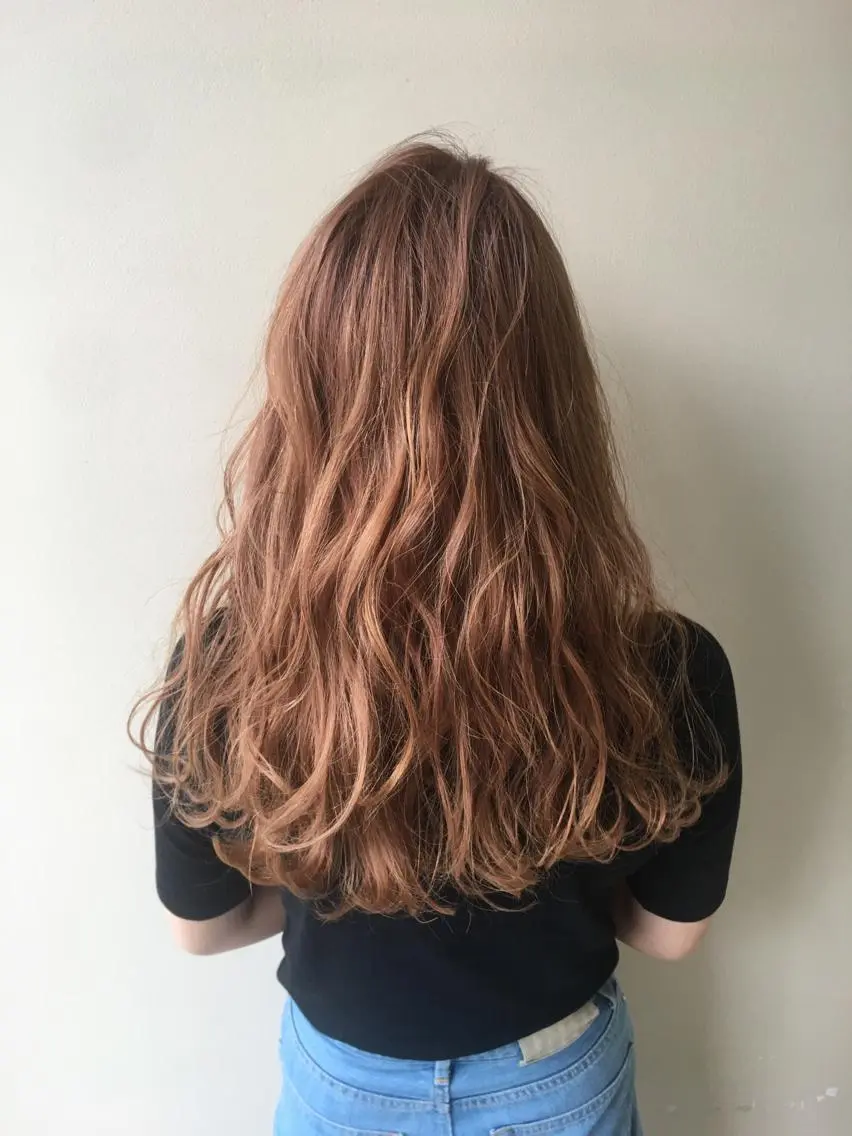 ロング 前髪の割れ癖を治す プロ✂️ヒロのヘアスタイル