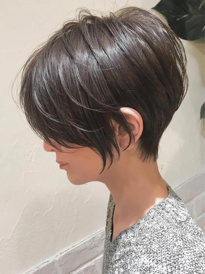 ショート ✨大人ショート特化 /カットモデル/銀座のヘアスタイル
