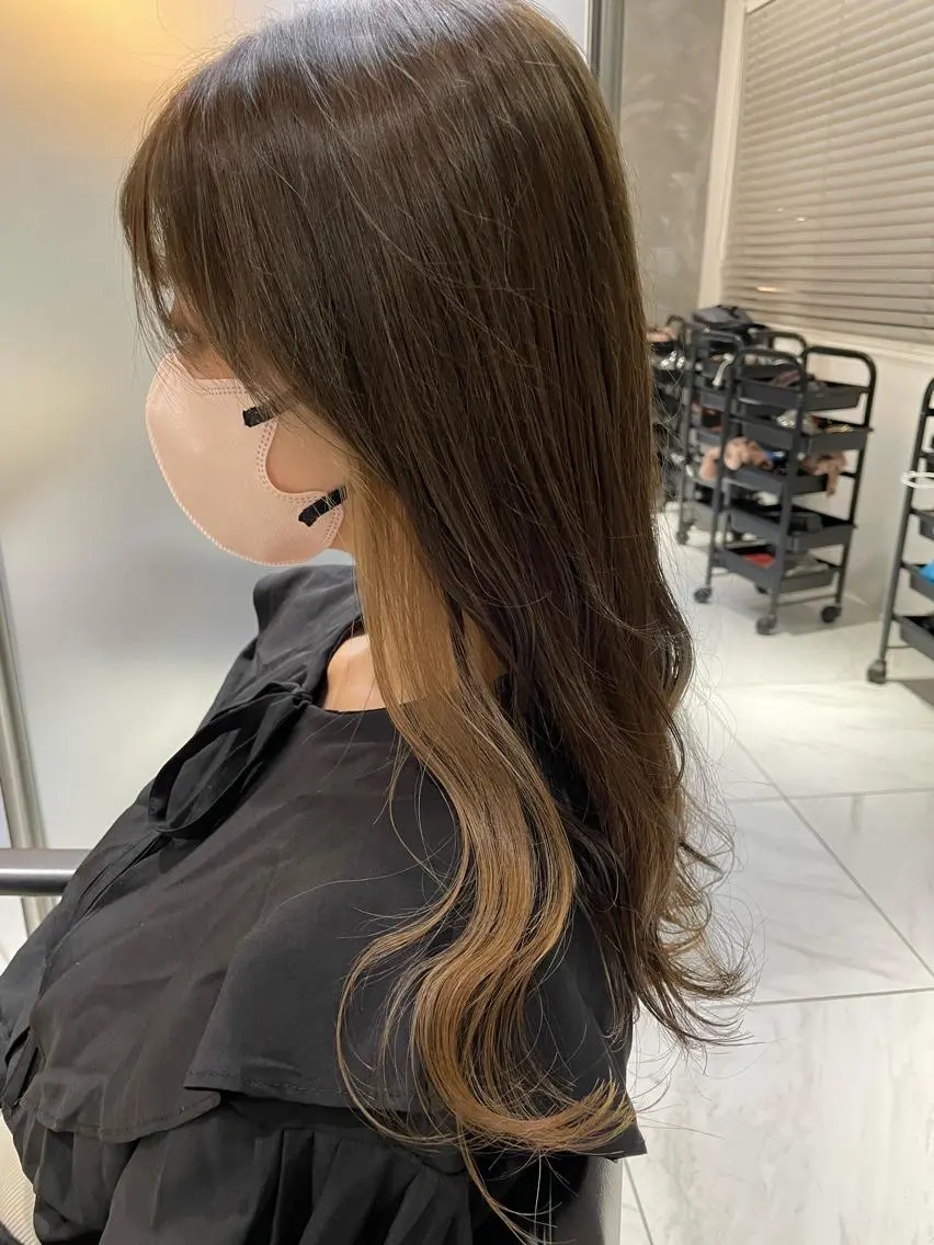 ロング カラー カット ヘアカラー トリートメント 🦕小林 大地🦕のヘアスタイル
