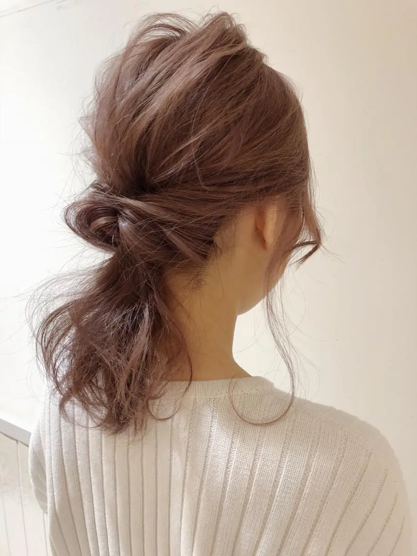 ヘアアレンジ 東 みのりのヘアスタイル