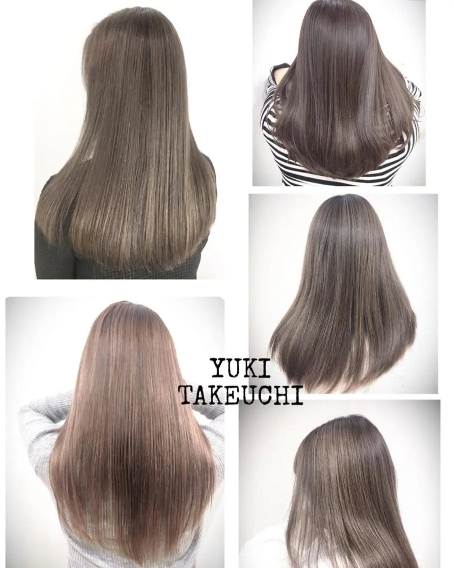 ミディアム カラー 外国人風カラー 武内 由貴のヘアスタイル