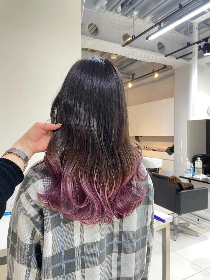 ミディアム カラー パーマ ヘアカラー 💗無料カットモデル 募集中yu-ki💗のヘアスタイル