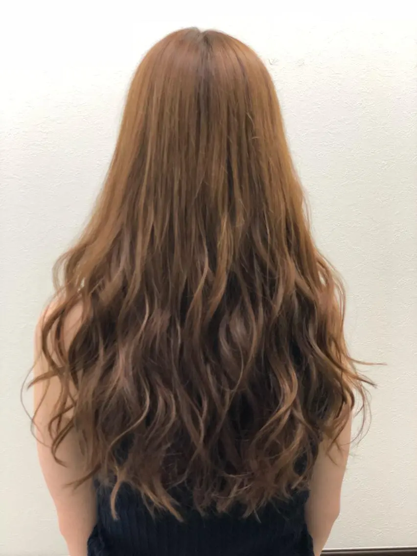 ロング カラー カット ヘアカラー トリートメント 渡邉 ケイジのヘアスタイル