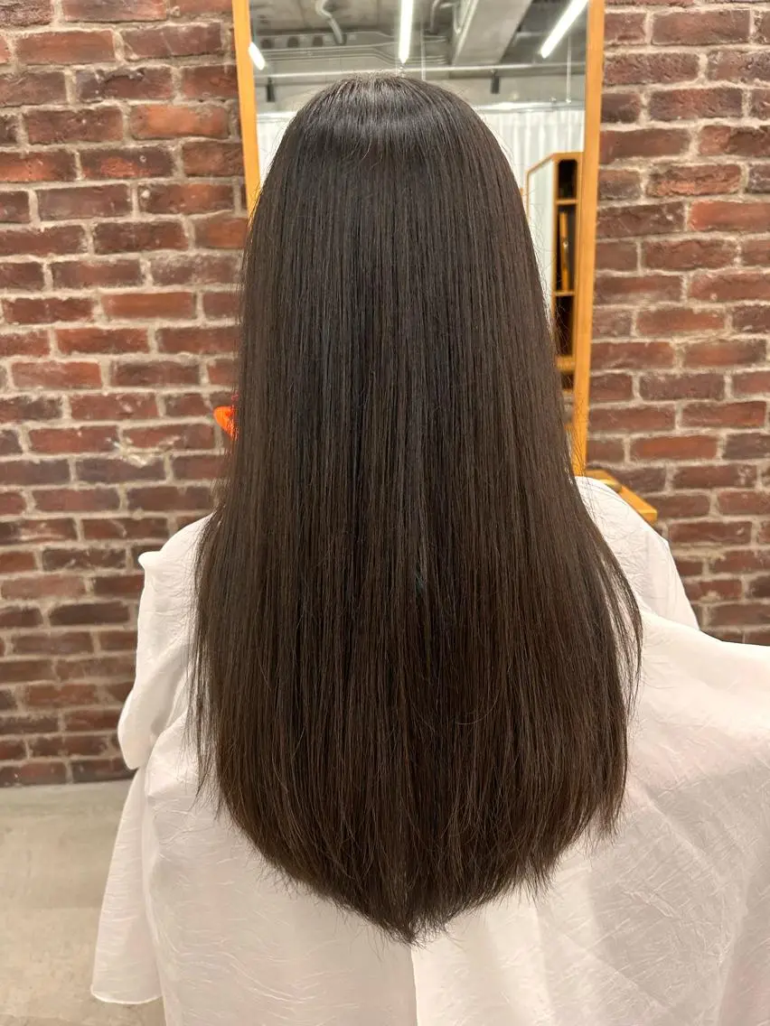 ロング くせ毛 トリートメント トリートメント 🌼髪質改善/透明感 艶髪タケドミのヘアスタイル