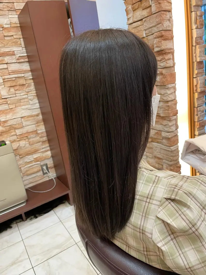 ロング トリートメント 新籾 尚哉のヘアスタイル