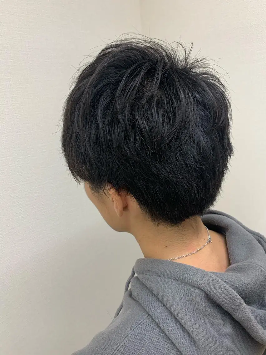 ショート パーマ 🫧透明感カラー🫧 美髪矯正🫧チサトのヘアスタイル