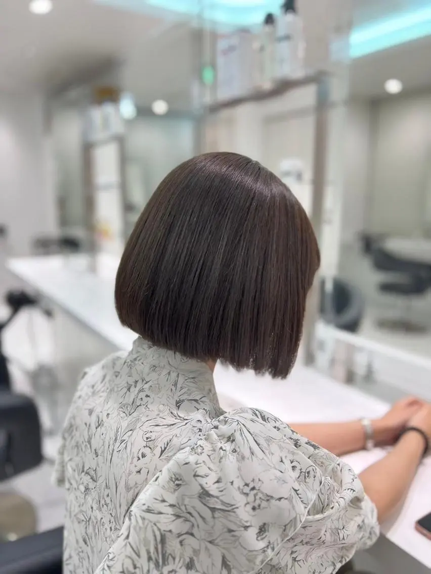 カラー 大人っぽ韓国ヘア🤍 yuma🐈⬛のヘアスタイル