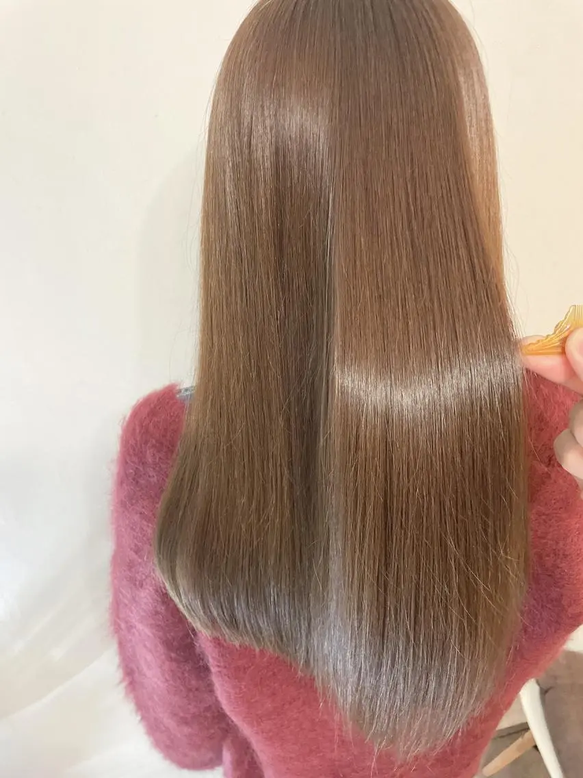 ロング トリートメント 原木 康臣のヘアスタイル