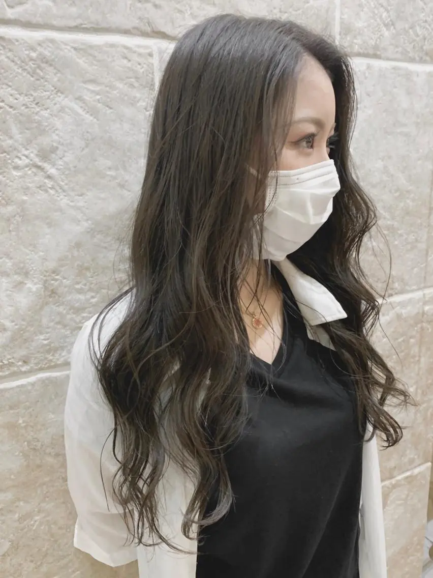 ロング カラー カット ヘアカラー トリートメント 《Zina札幌大通》 Hinano🐻のヘアスタイル