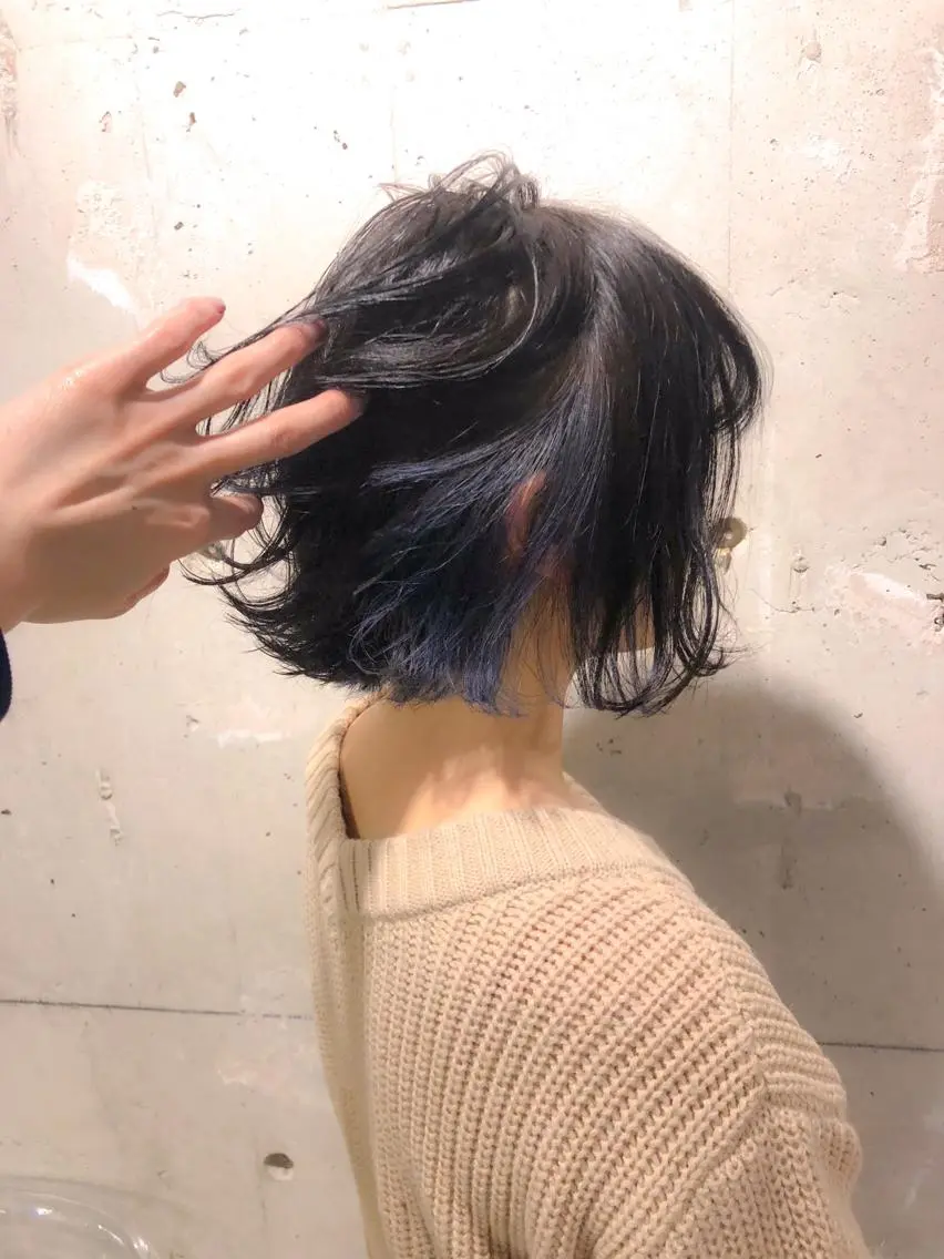 ショート カラー ヘアアレンジ メンズ kenta GATTACAのヘアスタイル