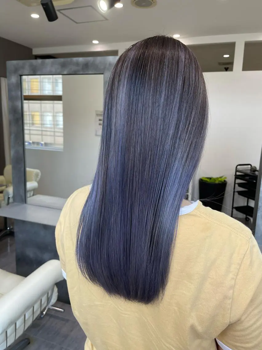 ロング Merlyosaka 早川未来のヘアスタイル