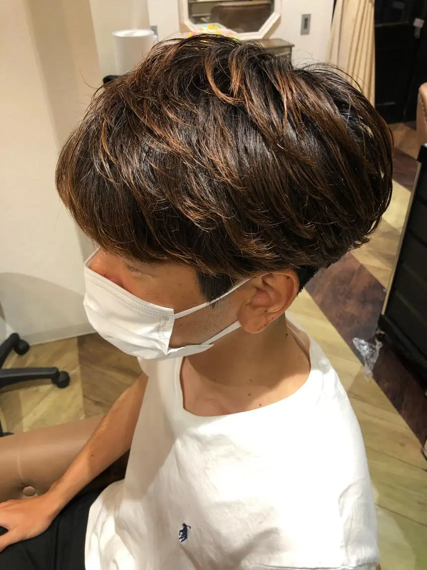 パーマ 中村 玲美のヘアスタイル