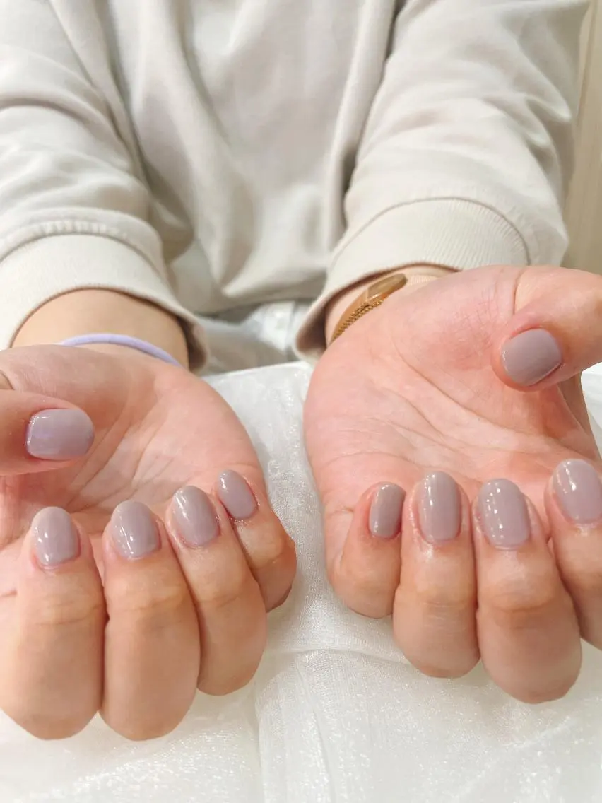 ネイル ワンカラーネイル ショートネイル n. SAITOUのネイルデザイン