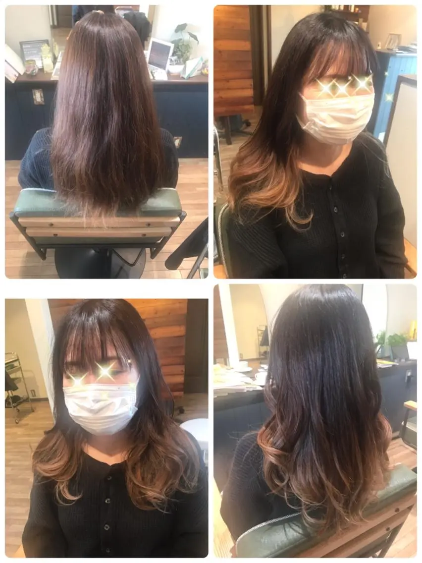 ロング カラー Ray hair 春日部のヘアスタイル