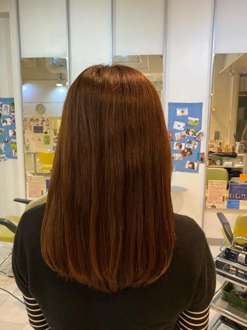 セミロング 髪質改善 黒川 奨のヘアスタイル