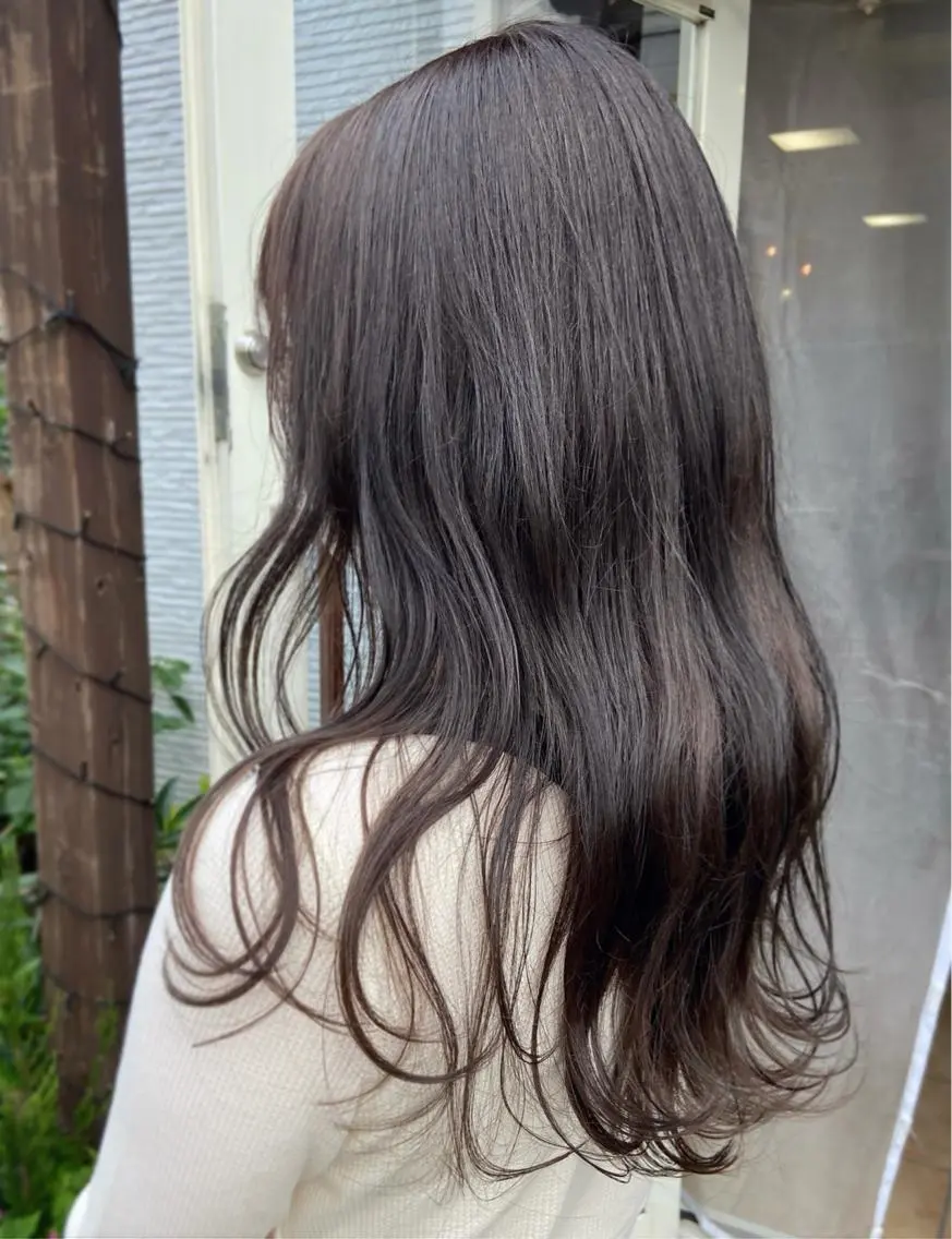 ロング カラー カット ヘアカラー トリートメント ERI / newi町田のヘアスタイル