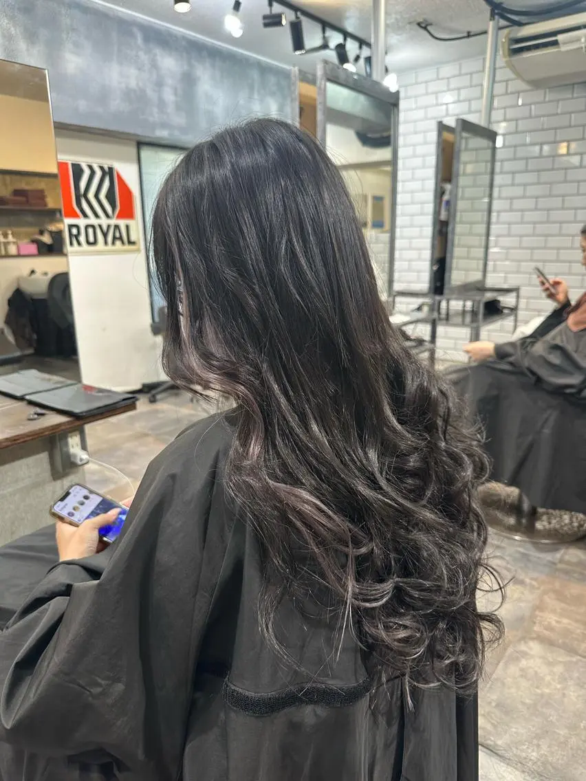 ロング ヘアアレンジ ⭐️エクステ指名 No.1⭐️高頭のヘアスタイル