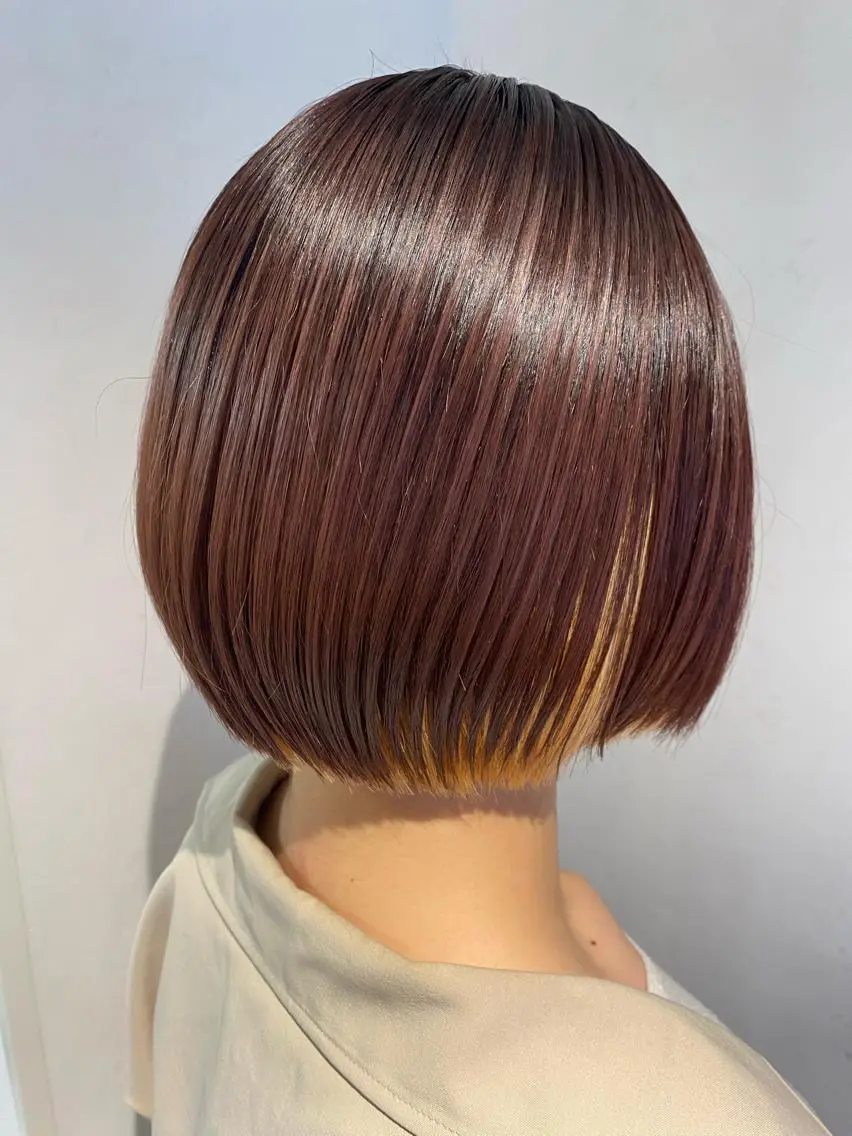 ショート カラー 岡本 拓朗のヘアスタイル