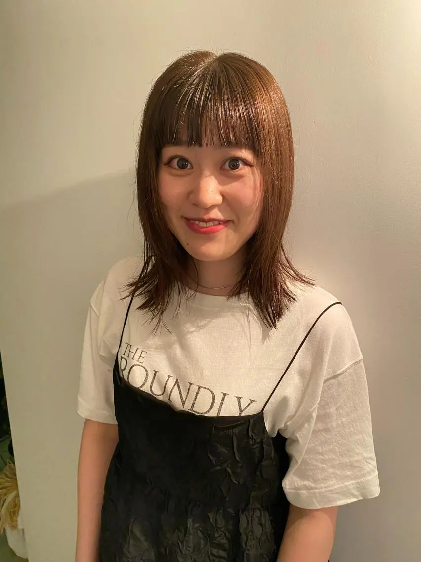 ミディアム uta ウタのヘアスタイル
