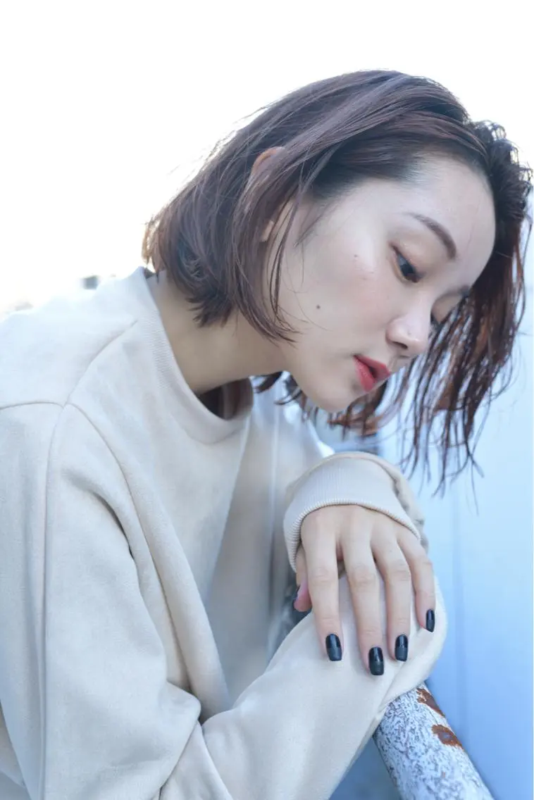 ミディアム 大久保寿高✨ なりたい色を叶える✨のヘアスタイル