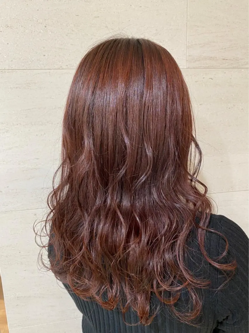 ロング 齋藤 尋真のヘアスタイル