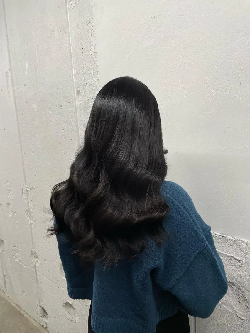 ロング カラー シールエクステ バレイヤージュ ミストバング ダブルカラー  フェイスフレーミング ヘアカラー エクステ 🧡艶髪/エクステ 🫧🧡YUKI❄️のヘアスタイル