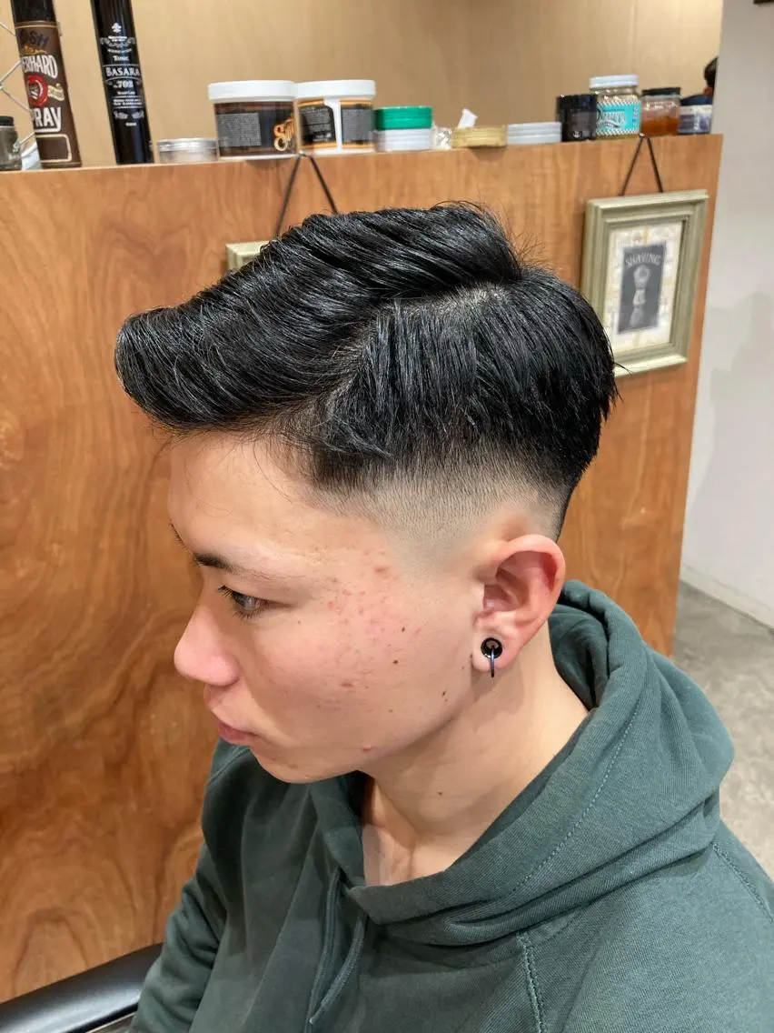 ショート メンズ ellen💈 清塚悠のヘアスタイル