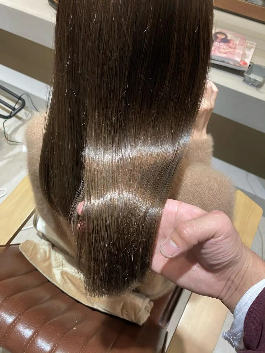 セミロング カラー ヘアアレンジ ネイル マツエク・マツパ 透明感カラー ハイライトカラー 外国人風カラー ハイライト 学生 夜23時まで予約🉑 reverieあきらのヘアスタイル