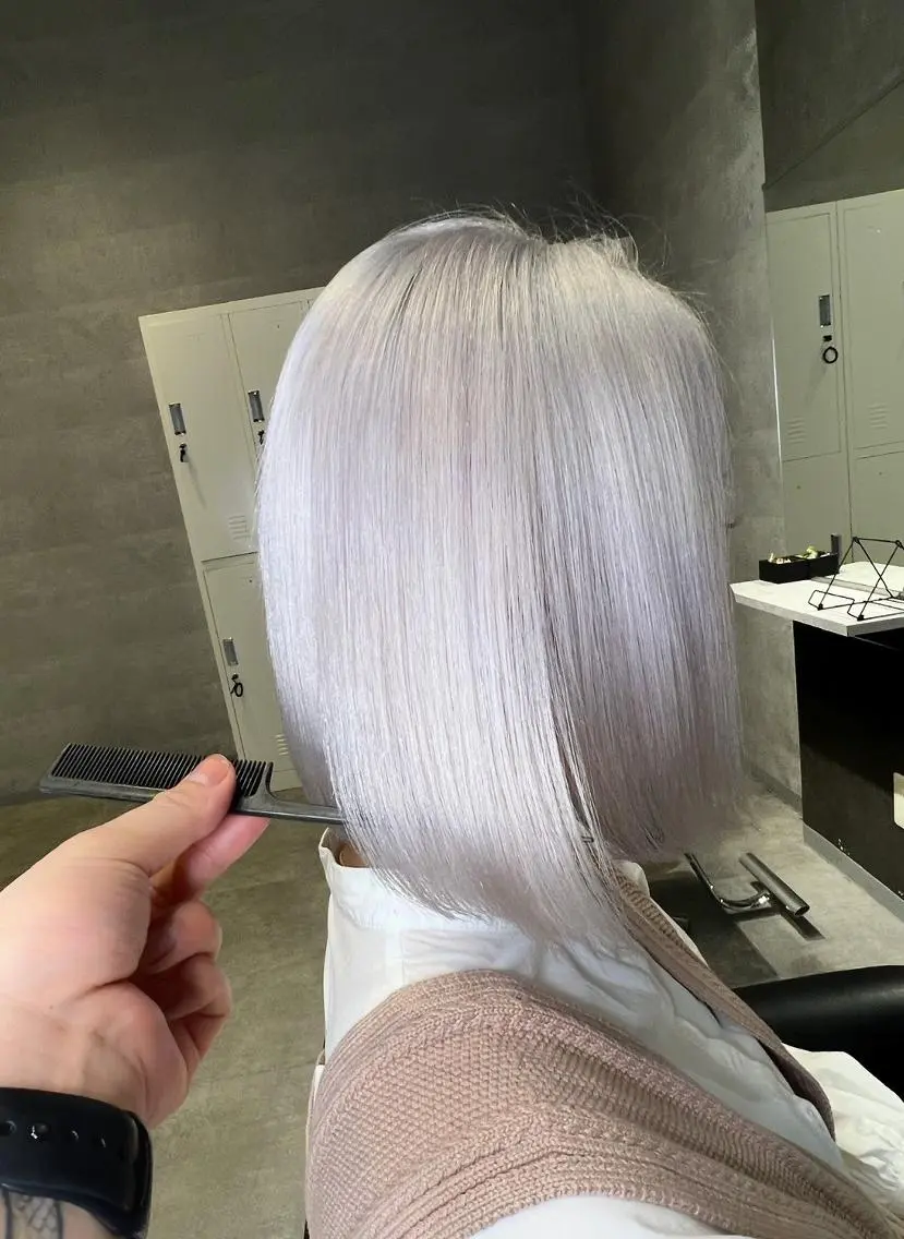 ミディアム 外国人風カラー ハイライト 髪質改善 似合わせカット トリートメント カット ヘアカラー トリートメント BUCKS【天王寺】 バックス【駅30秒】のヘアスタイル
