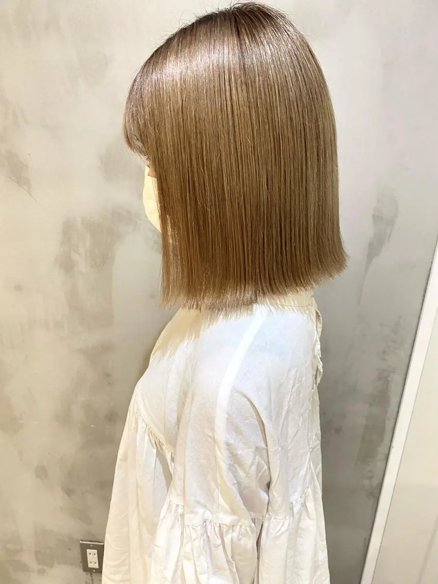 ショート カラー ヘアアレンジ ネイル マツエク・マツパ アディクシーカラー ブリーチ 透明感カラー エドルカラー ハイライトカラー カット ヘアカラー 夜23時まで予約🉑 reverieあきらのヘアスタイル
