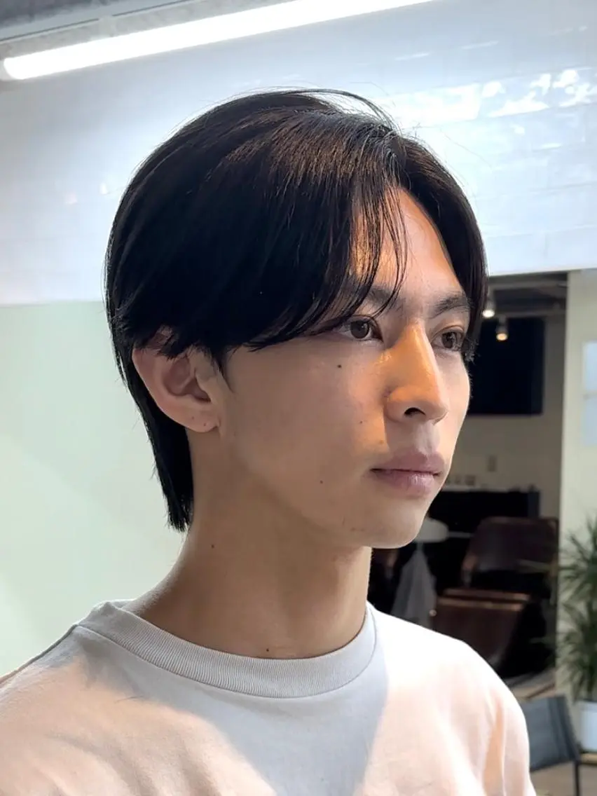 ショート パーマ メンズ メンズパーマ ニュアンスパーマ JINKIメンズ特化 メンズカットパーマのヘアスタイル