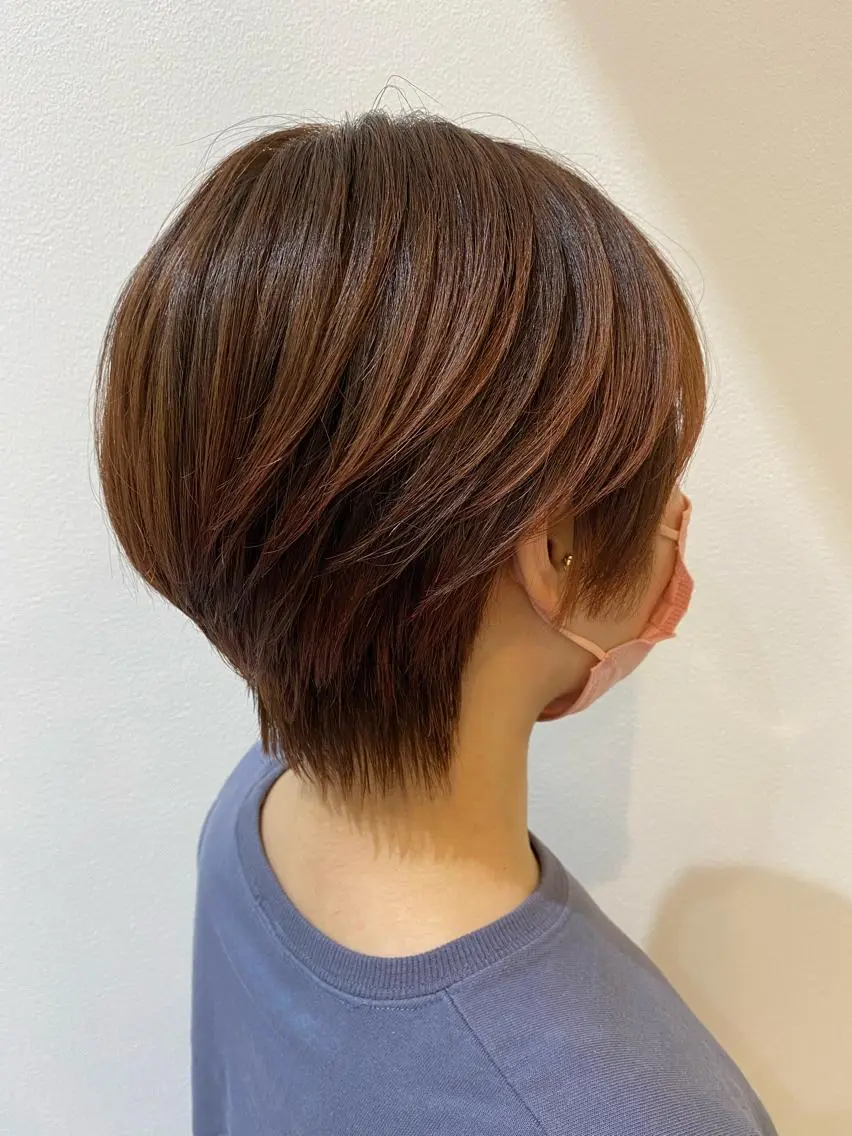 ショート カットカラーモデル 募集中前田晃輝のヘアスタイル