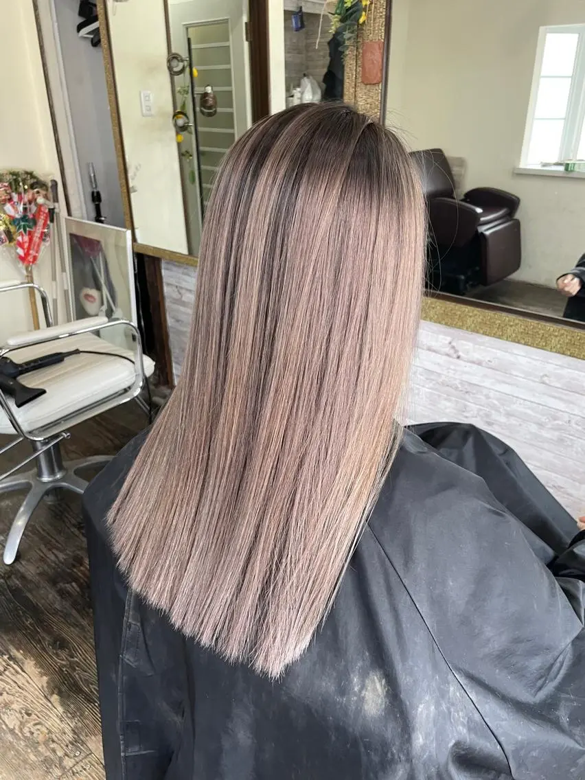 カラー ヘアカラー 渡辺 健太のヘアスタイル