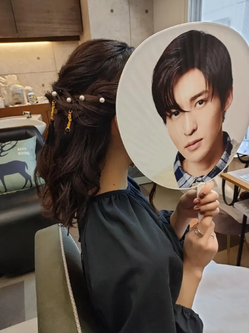 ヘアアレンジ ミディアム HempBeauty 浅野アサミのヘアスタイル