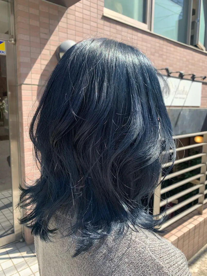 ミディアム カラー ヘアアレンジ カット ヘアカラー トリートメント 🦋レイヤー特化/ 羽エク/ナツミ🦋のヘアスタイル