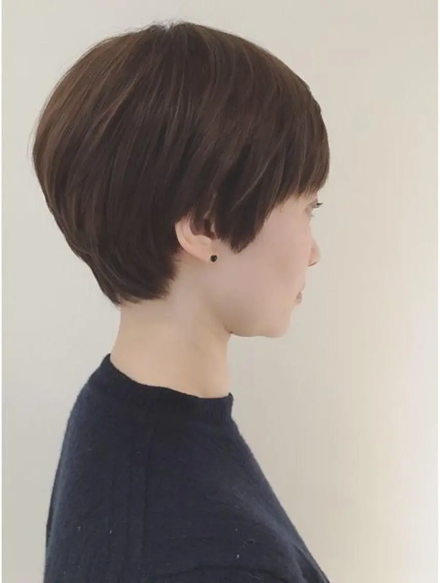 ショート カラー 吉田一輝 外国人パーマのヘアスタイル