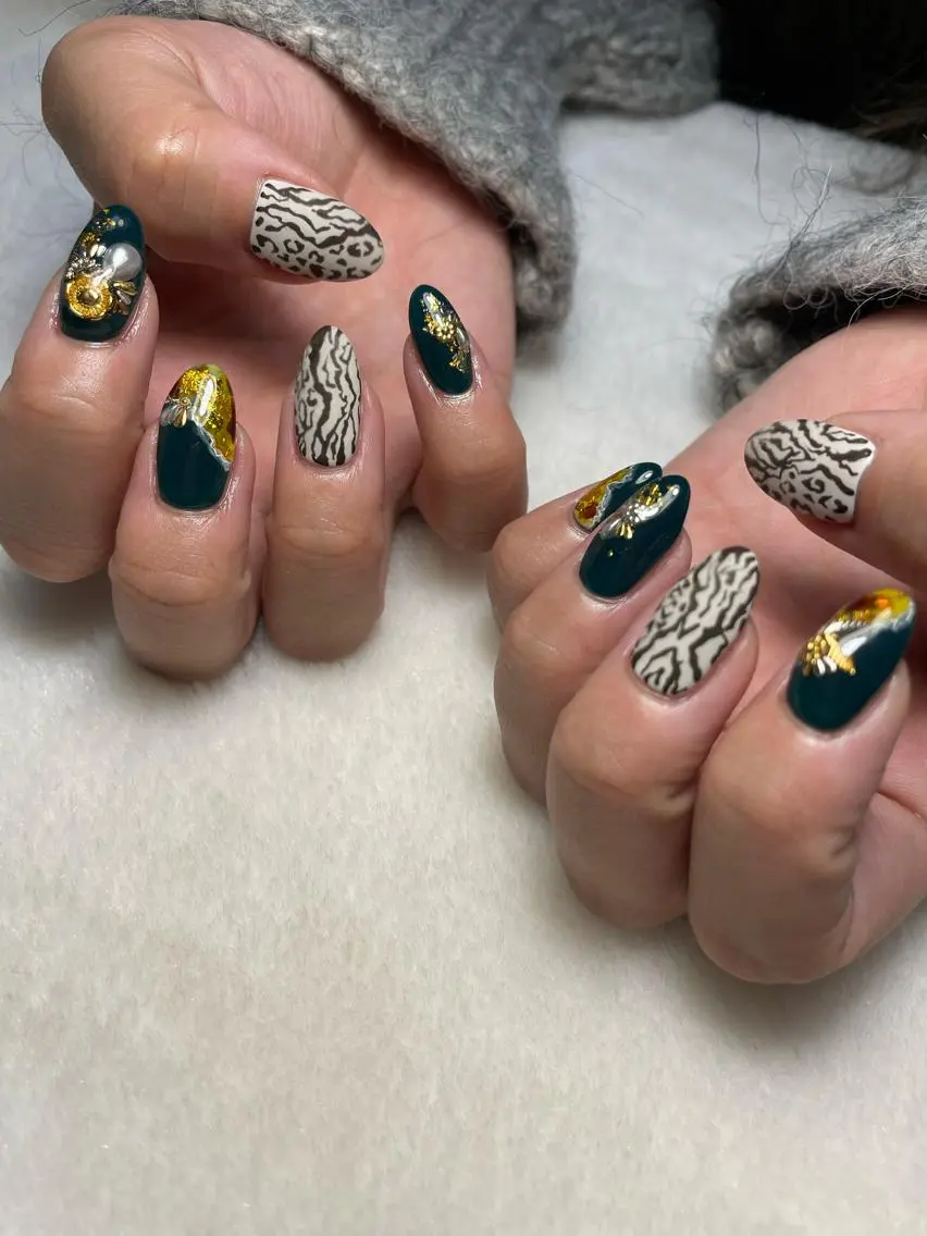 ネイル アートネイル ハンドネイル kipinail 川﨑えりかのネイルデザイン