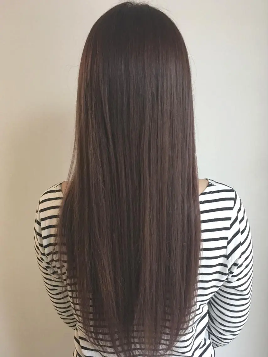 ロング カラー グレージュ yoshi ☆のヘアスタイル