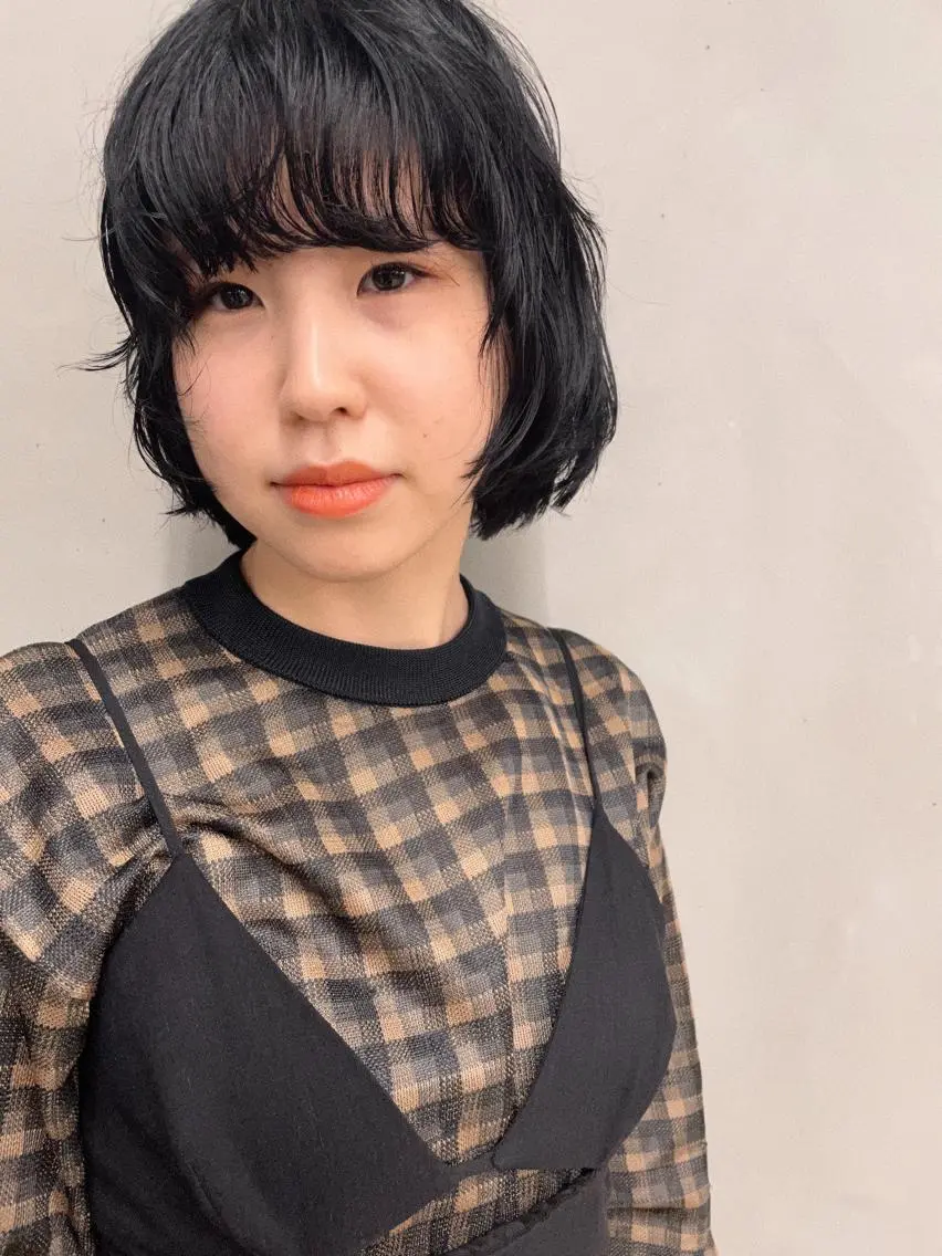 ショート カラー ボブ ショートヘア カット ヘアカラー トリートメント センスをお届けします 大谷将生infpのヘアスタイル